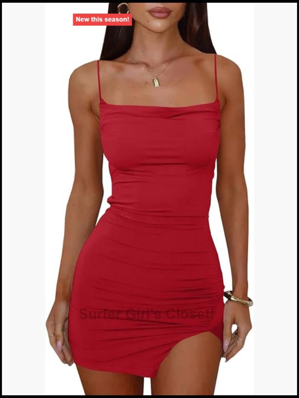 Sleeveless Bodycon Square Neck Backless Mini Dress Party Club Night Out